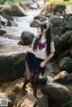 Coser @ 白 烨 Vol.013: 湿身 JK 水下 版 (98 photos)